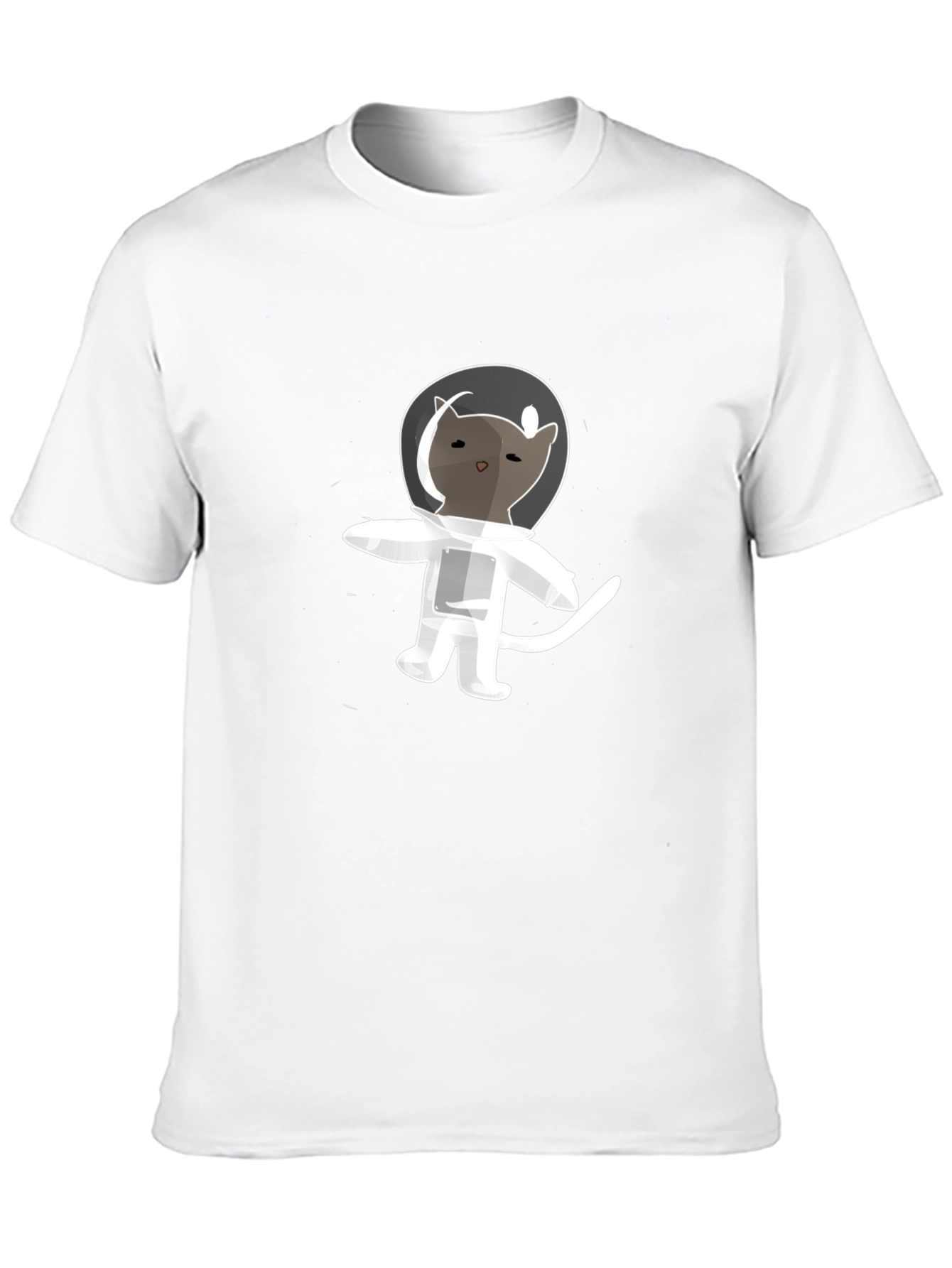 Astronaut Cat T-Shirt - Space Kitten Tee