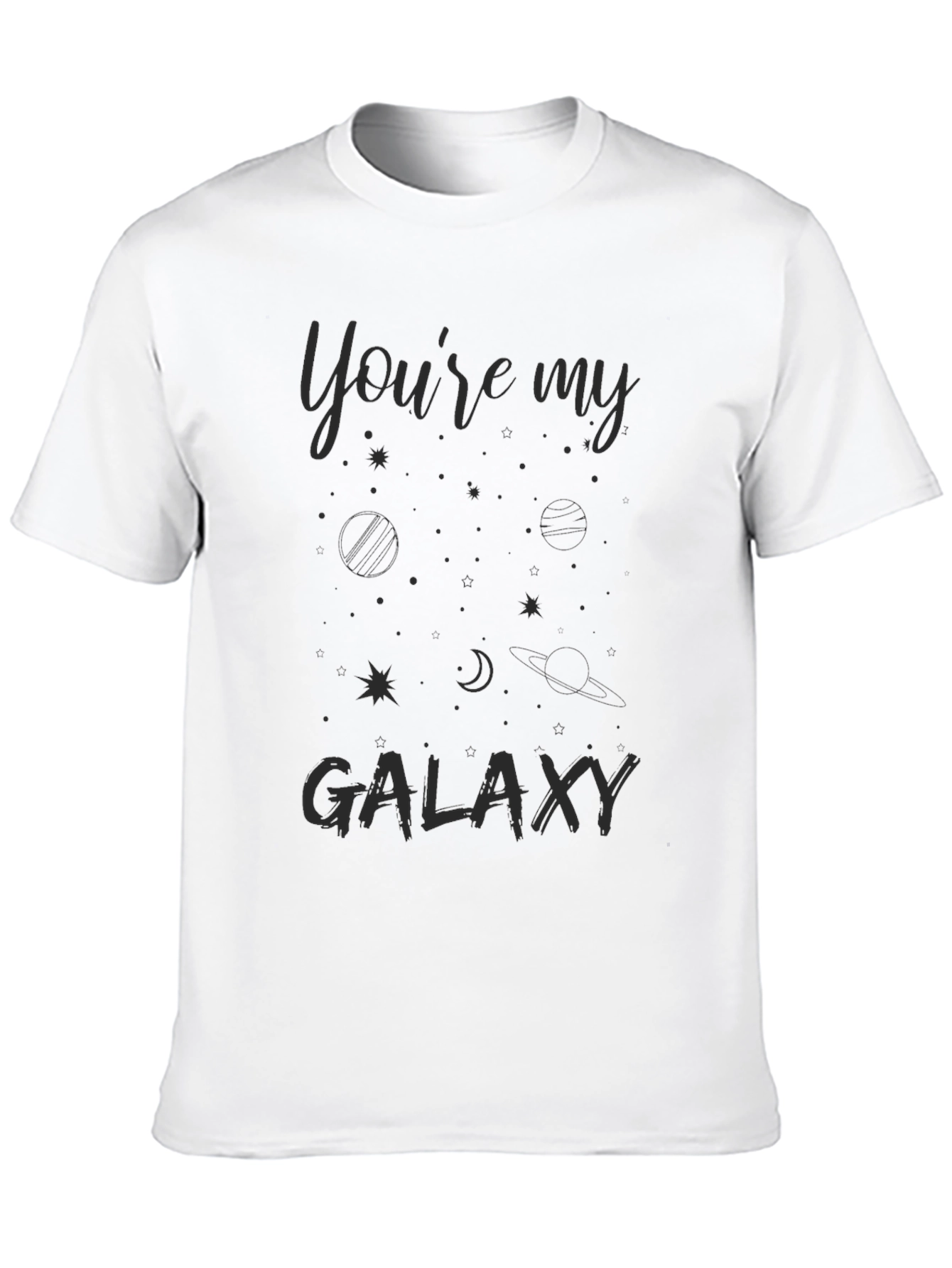 Youre My Galaxy Graphic Print Tee