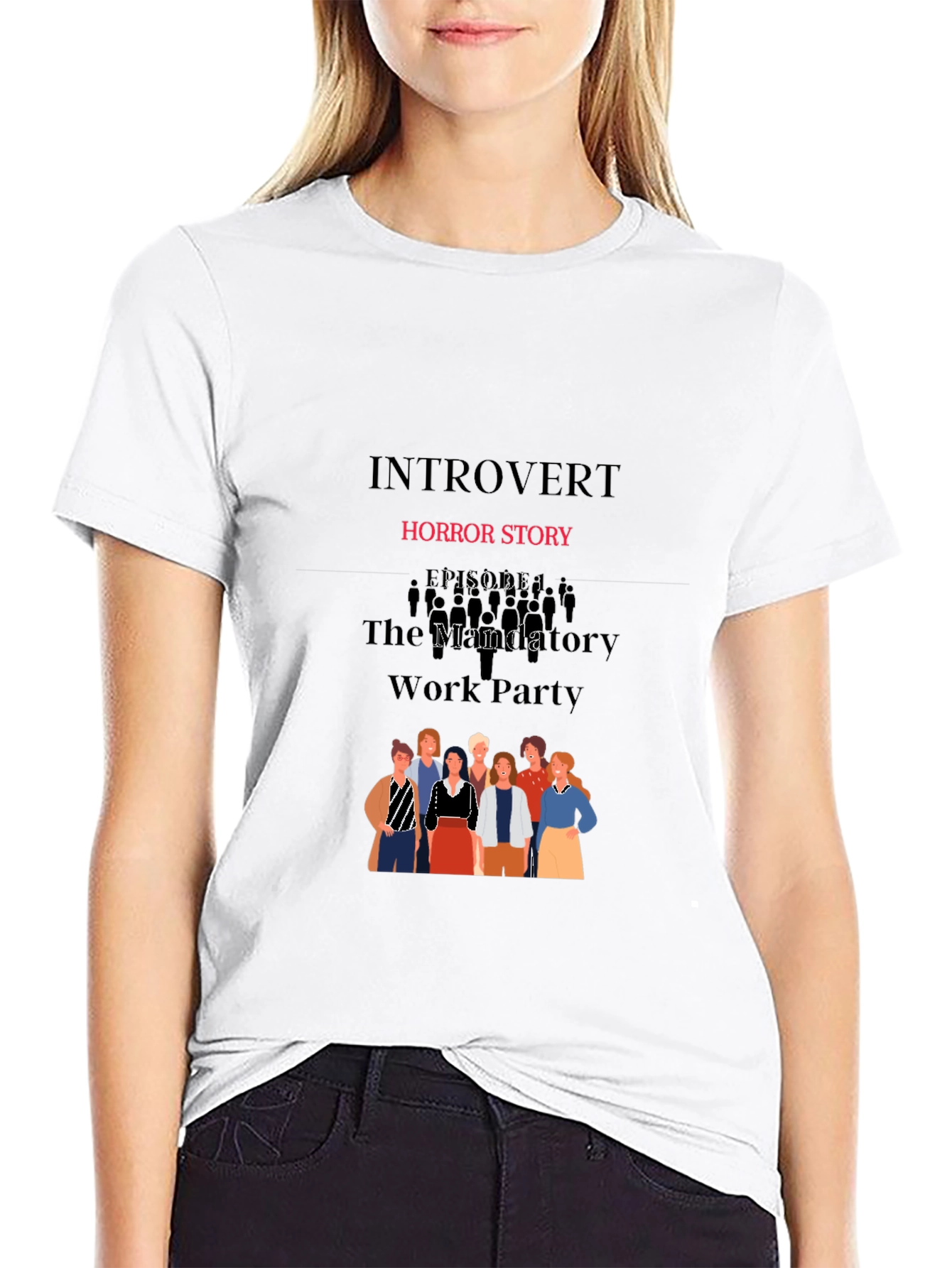 Introvert Horror Story Graphic Tee