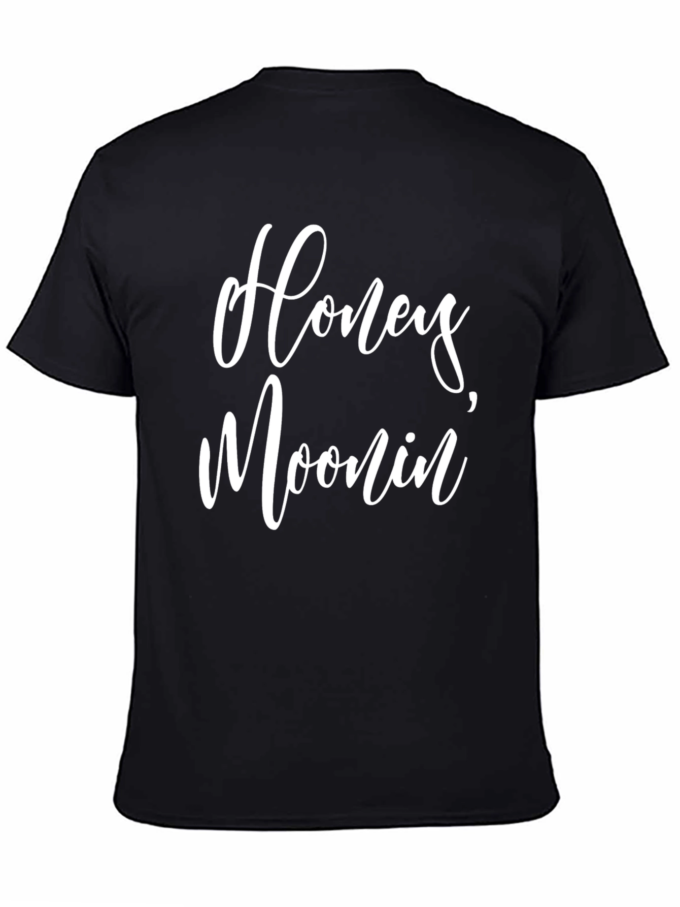 Honeymoonin Graphic Tee - Casual Crew Neck T-Shirt
