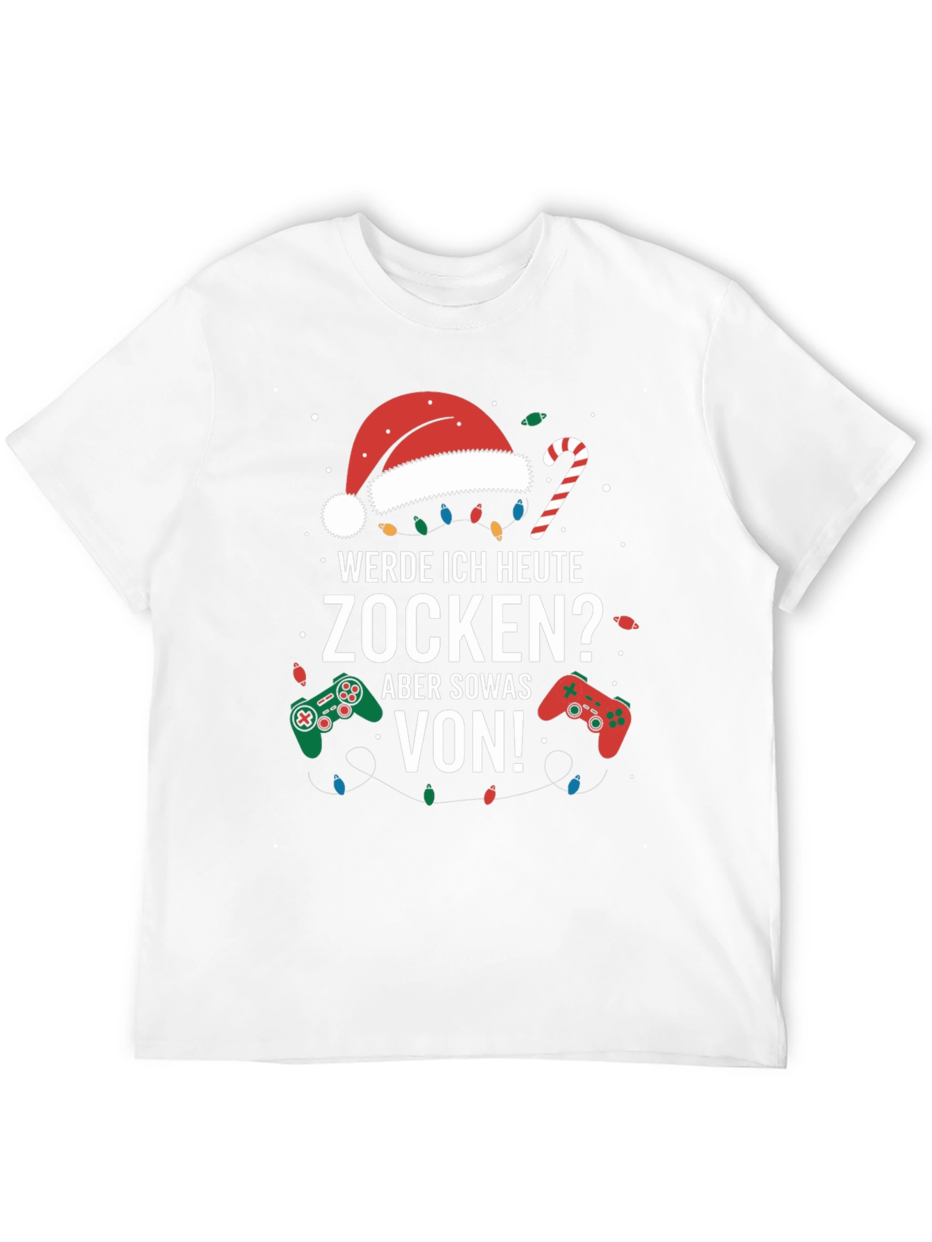 Gamer Christmas T-Shirt - Werde Ich Heute Zocken?
