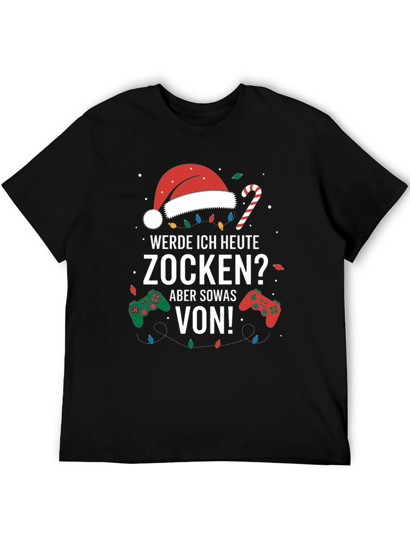 Gamer Christmas T-Shirt - Werde Ich Heute Zocken?