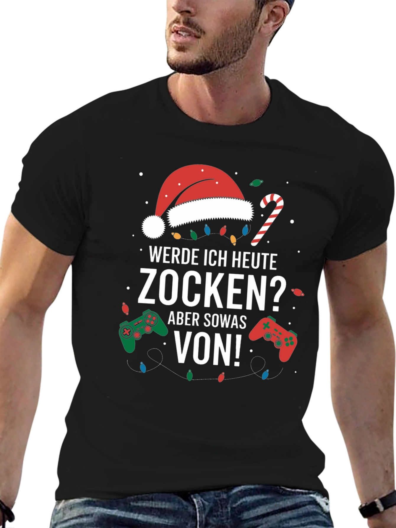 Gamer Christmas T-Shirt - Werde Ich Heute Zocken?