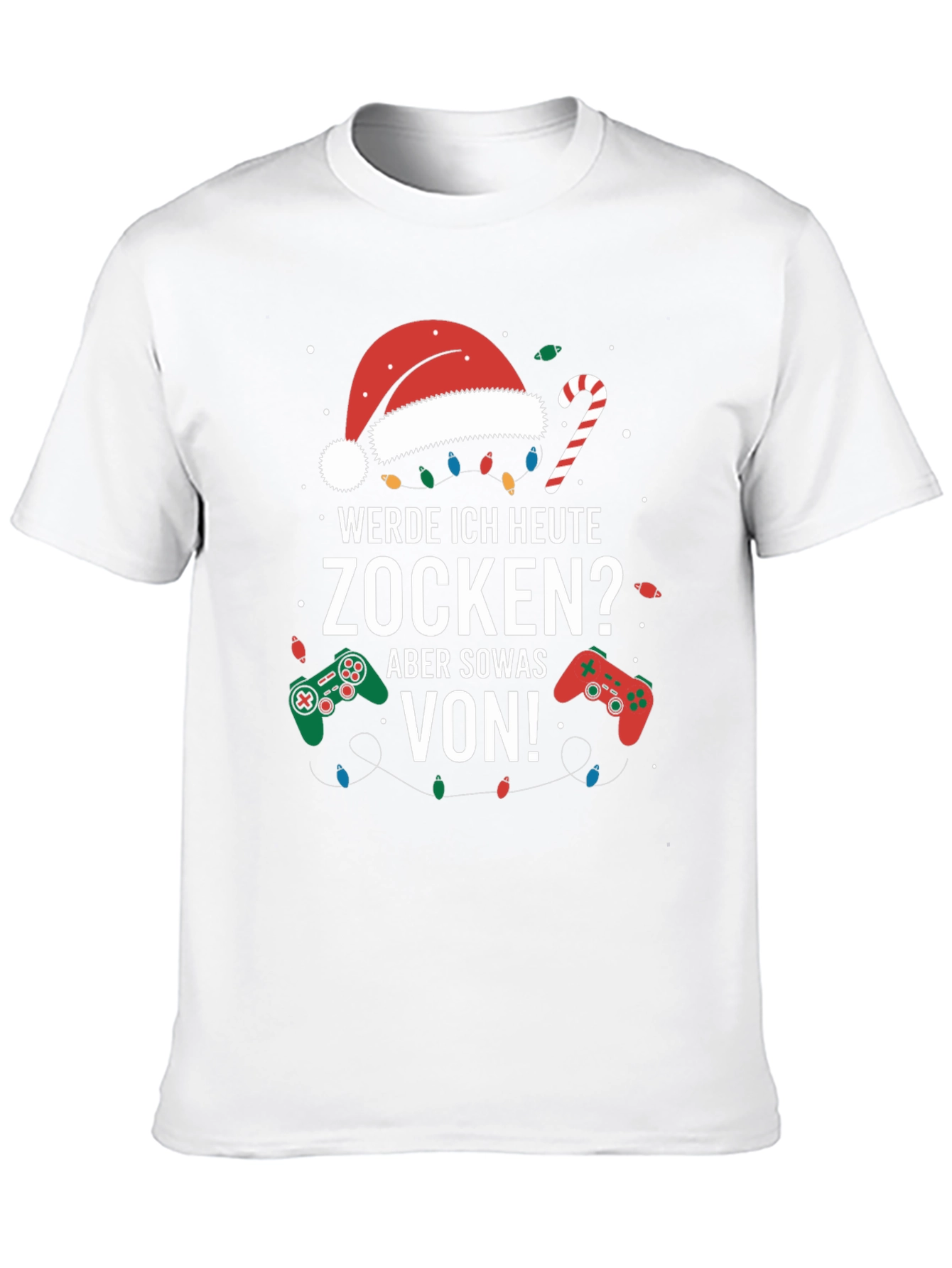 Gamer Christmas T-Shirt - Werde Ich Heute Zocken?