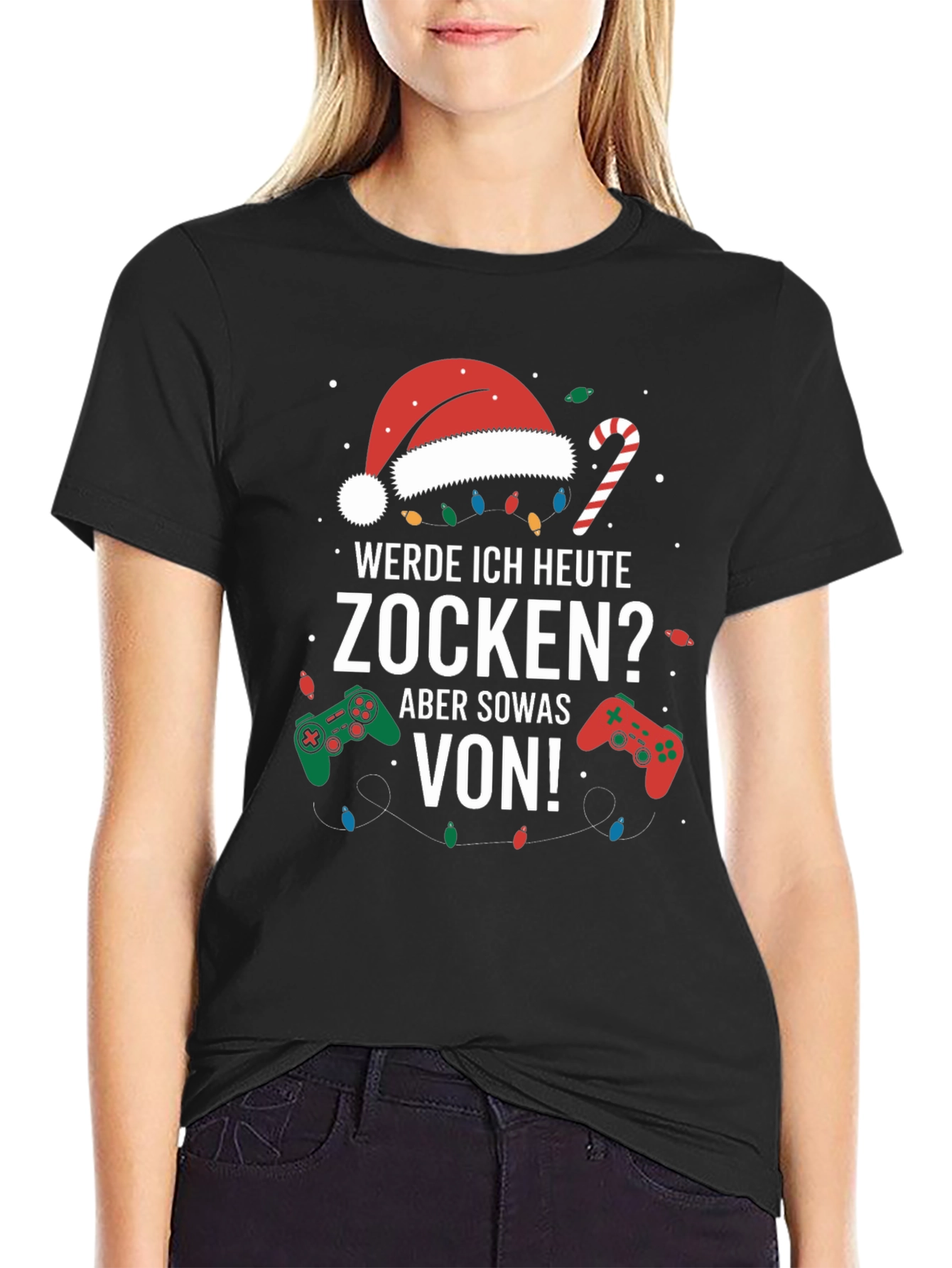 Gamer Christmas T-Shirt - Werde Ich Heute Zocken?