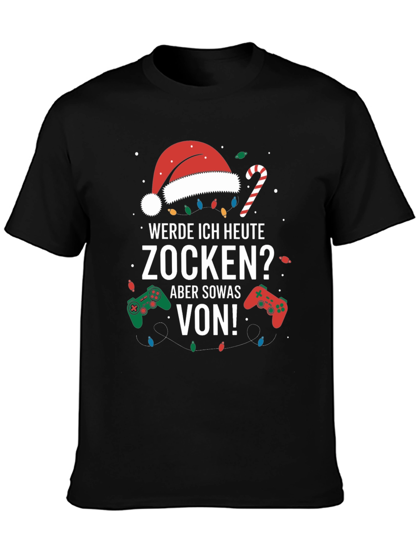 Gamer Christmas T-Shirt - Werde Ich Heute Zocken?