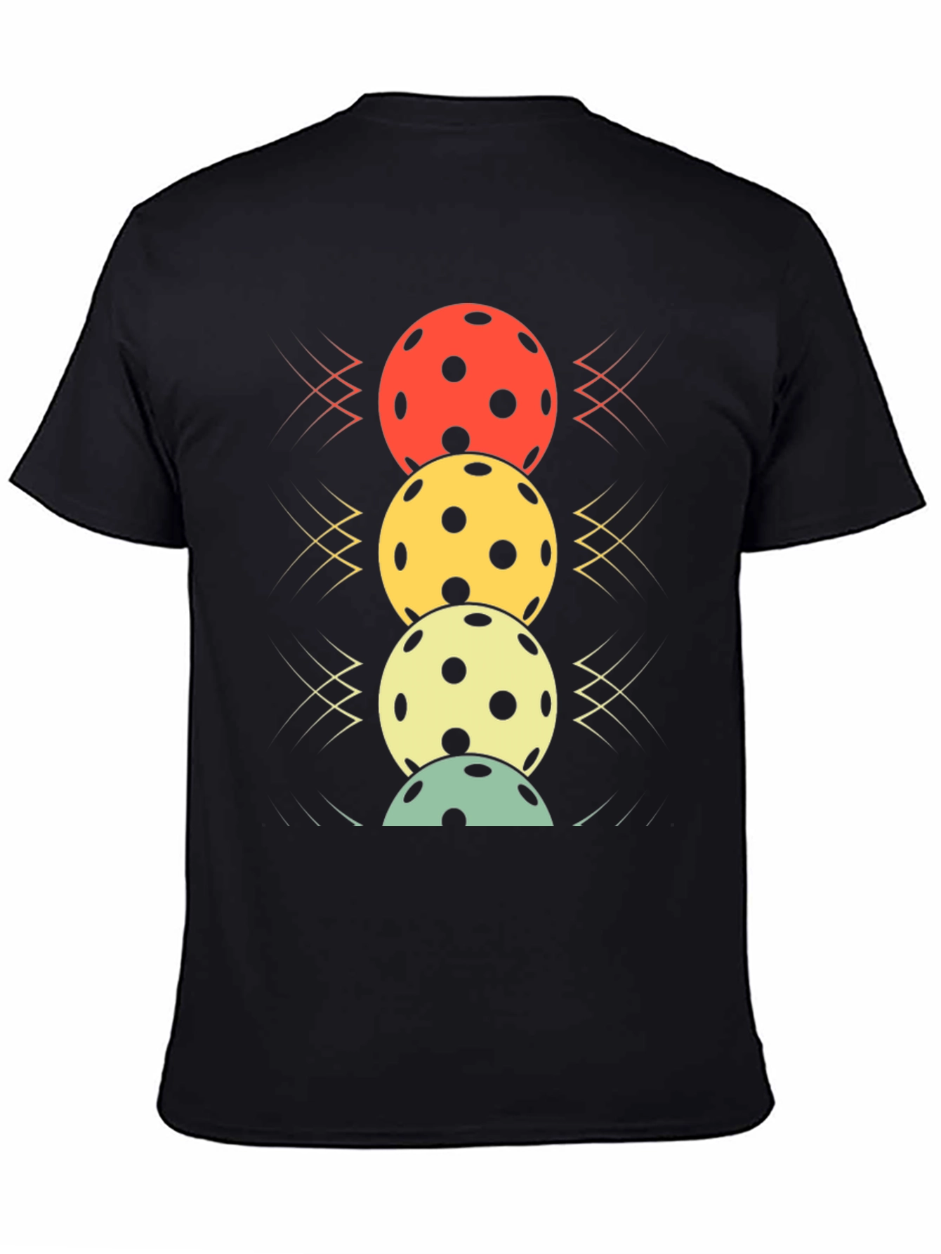Pickleball Balls Stacked Graphic Tee