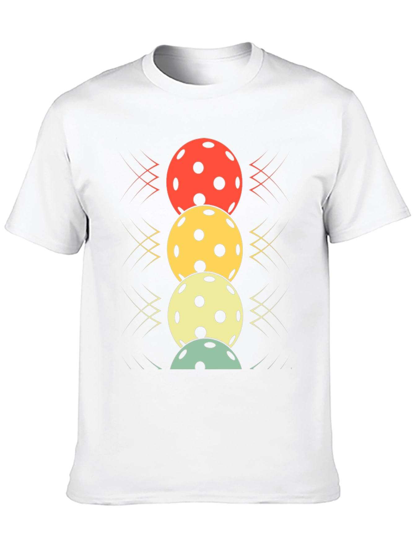 Pickleball Balls Stacked Graphic Tee