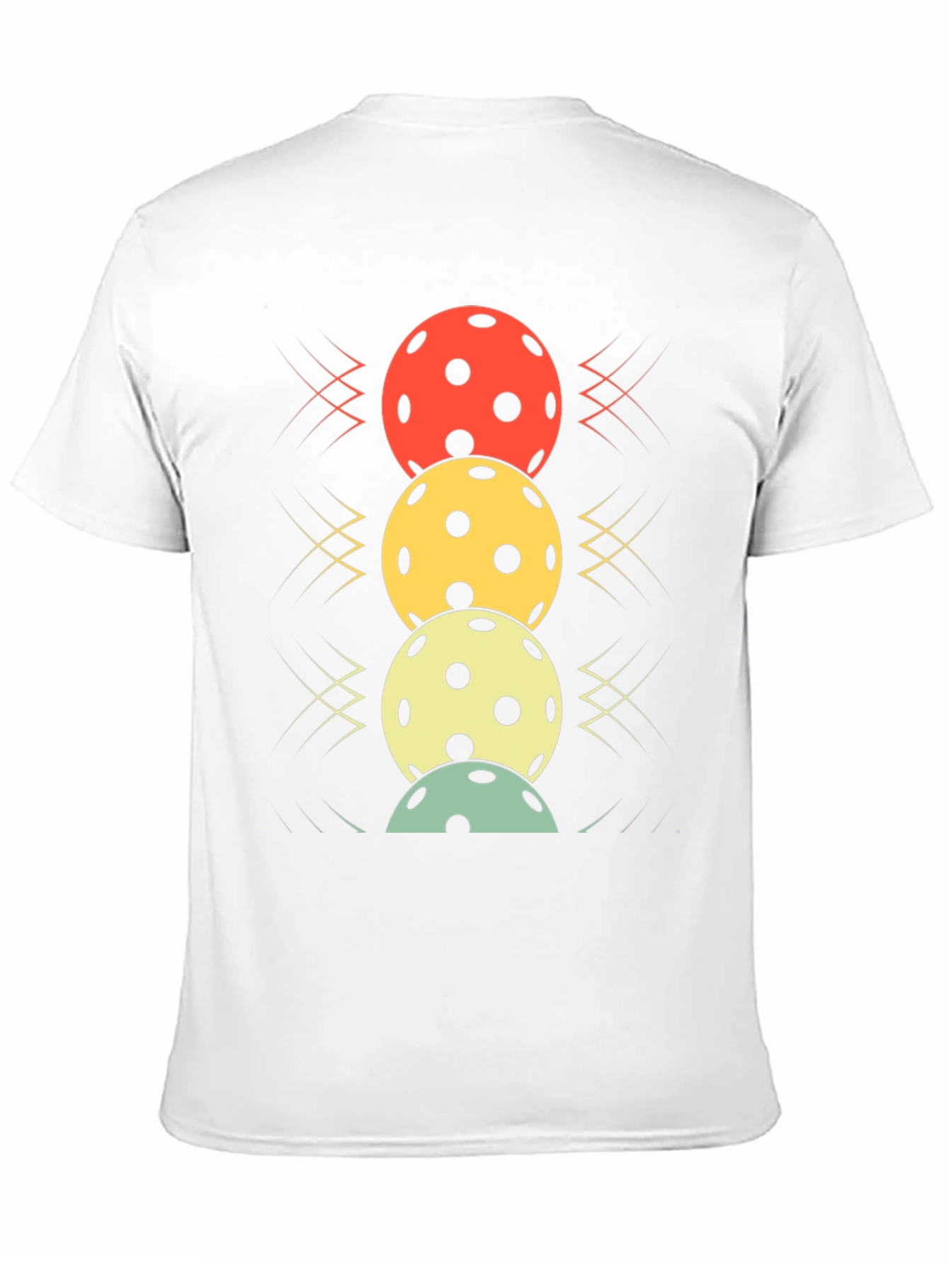 Pickleball Balls Stacked Graphic Tee