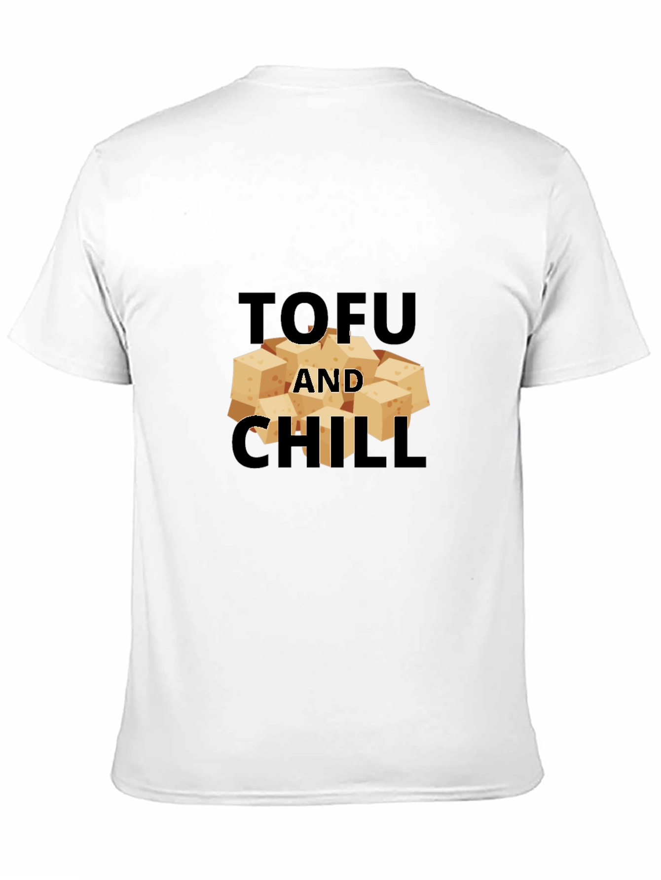 Tofu and Chill Black T-Shirt