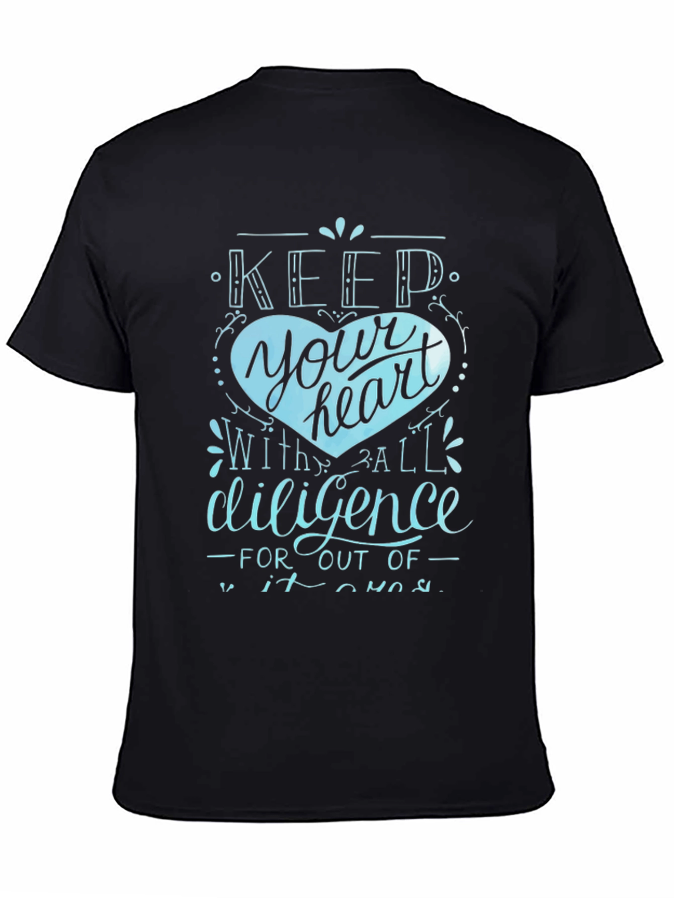 Keep Your Heart Tee - Diligence Graphic T-Shirt