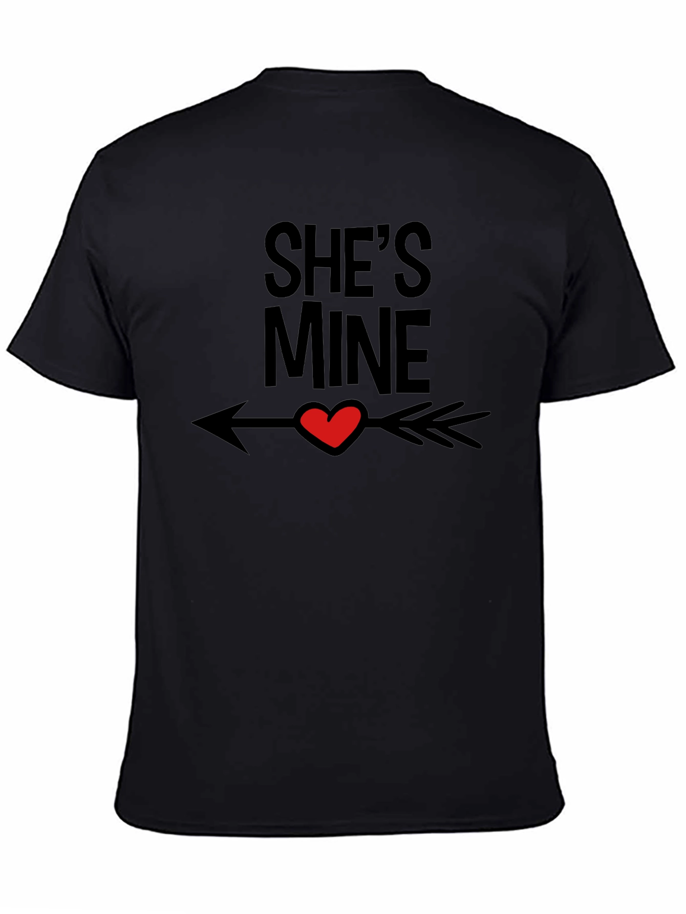 Shes Mine Graphic Tee - Valentines Day Gift
