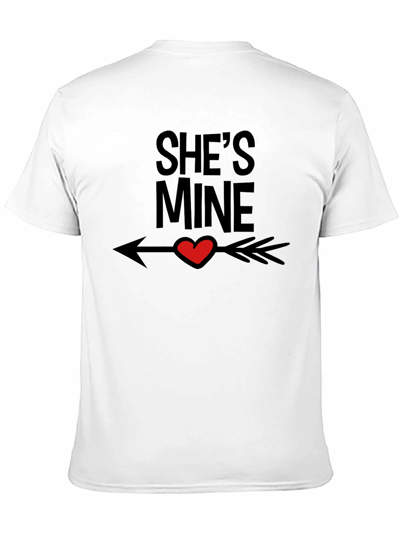 Shes Mine Graphic Tee - Valentines Day Gift
