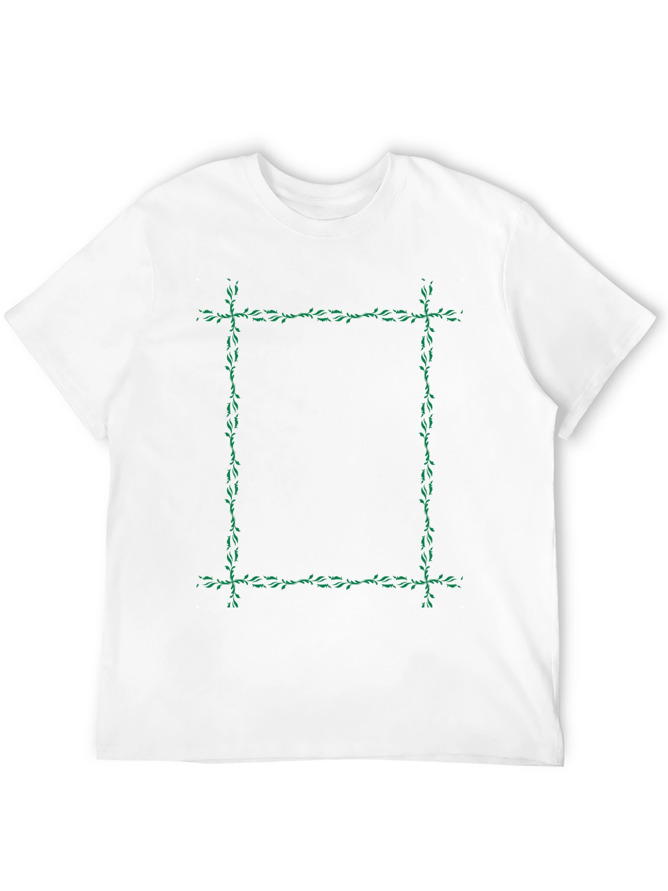 Botanical Frame Black T-Shirt