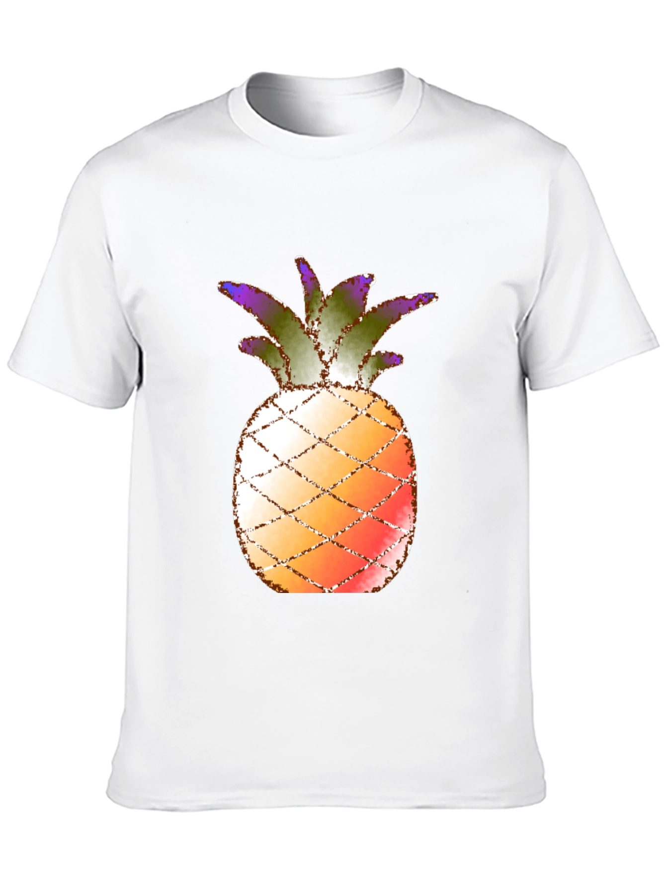 Pineapple Graphic Tee - Tropical Summer Vibes