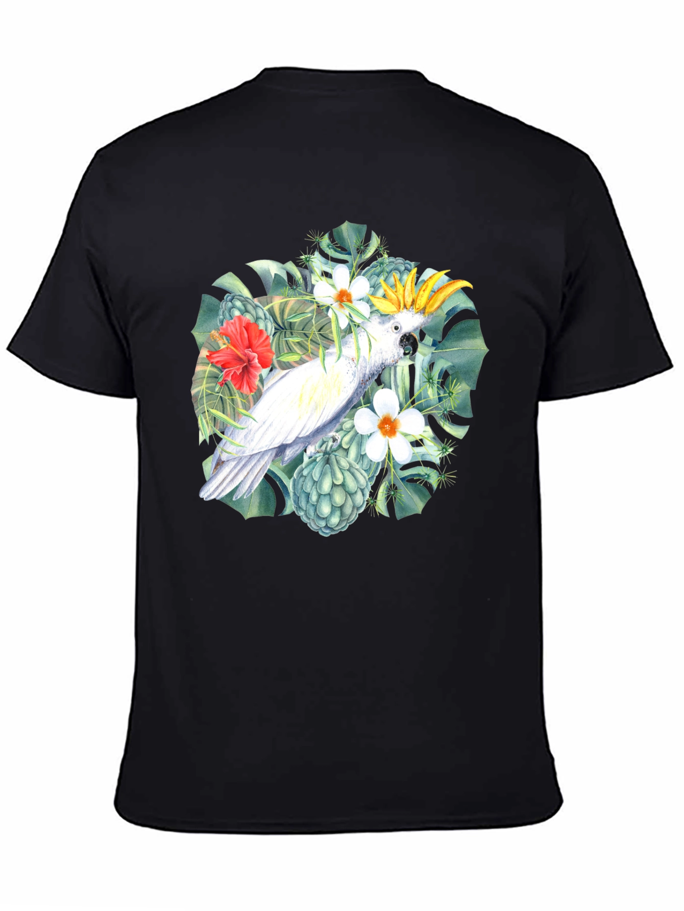 Tropical Parrot T-Shirt - Island Vibes