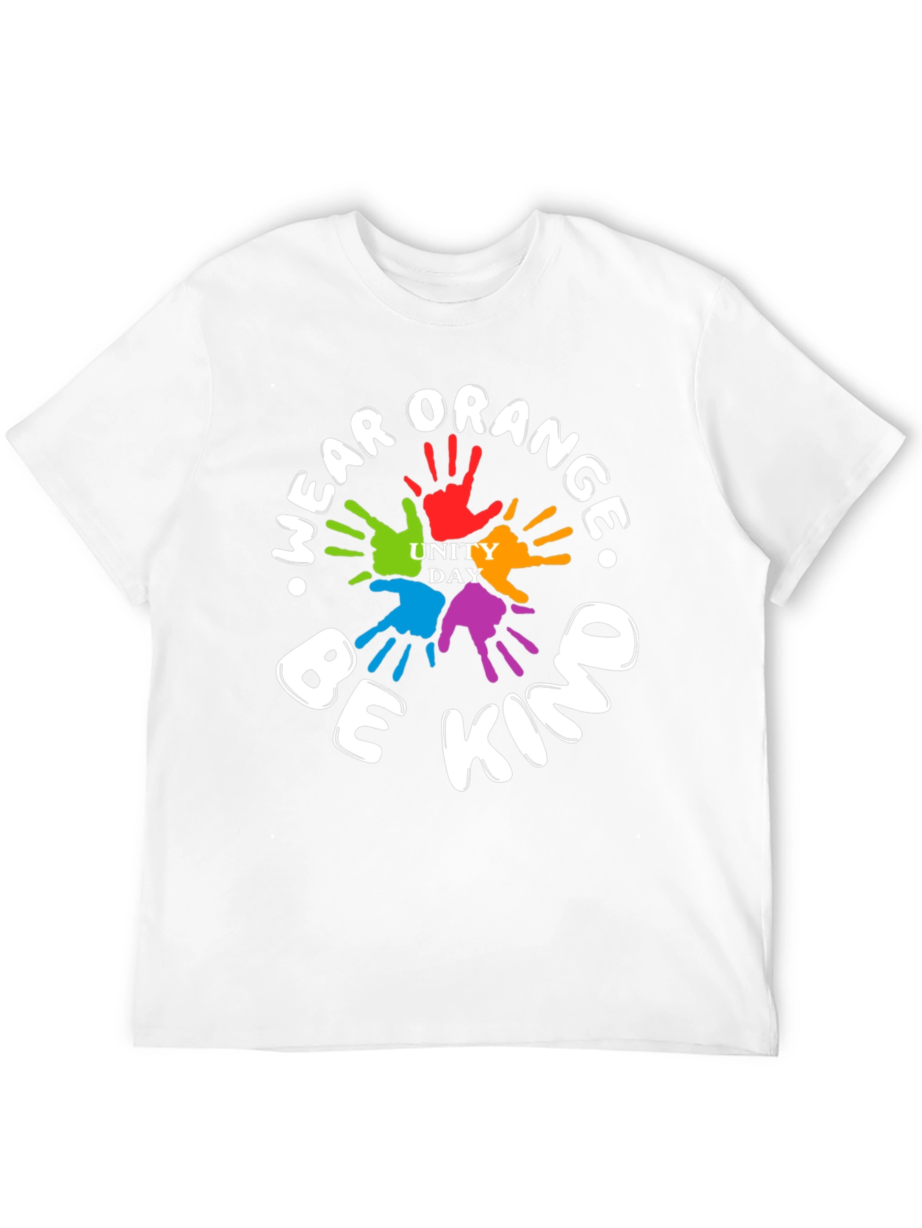 Unity Day Wear Orange Be Kind Graphic Tee