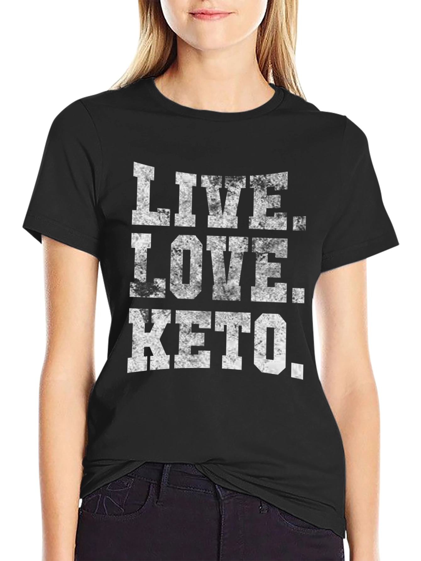 Live Love Keto Graphic T-Shirt