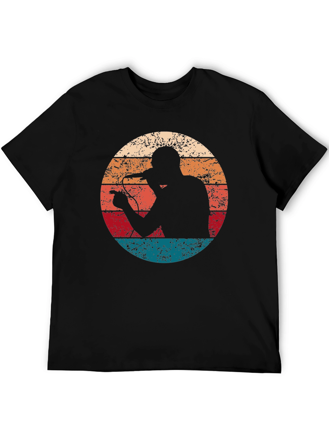 Retro Singer Silhouette Graphic Tee