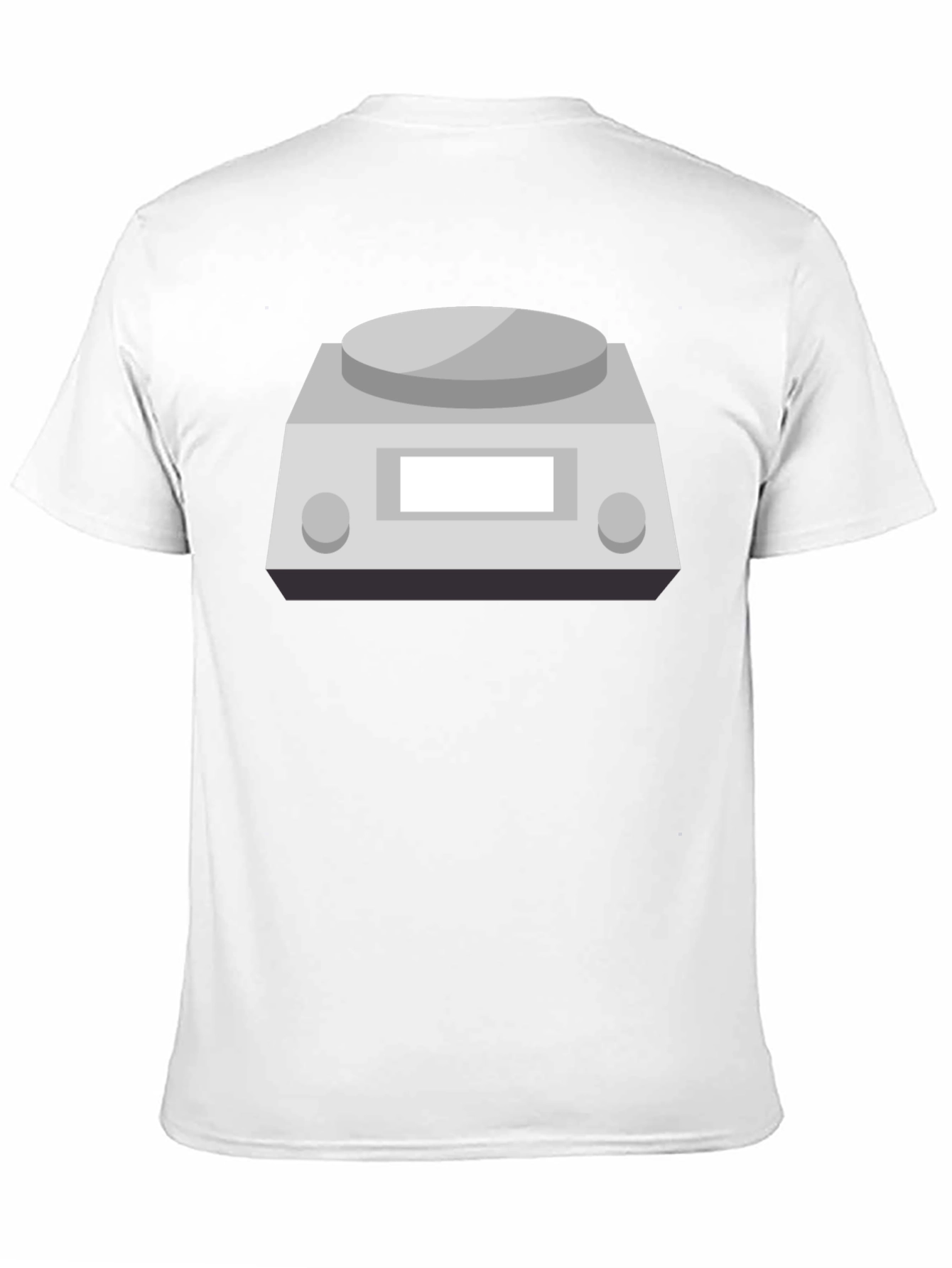 Science Scale Graphic Tee - Black Cotton T-Shirt