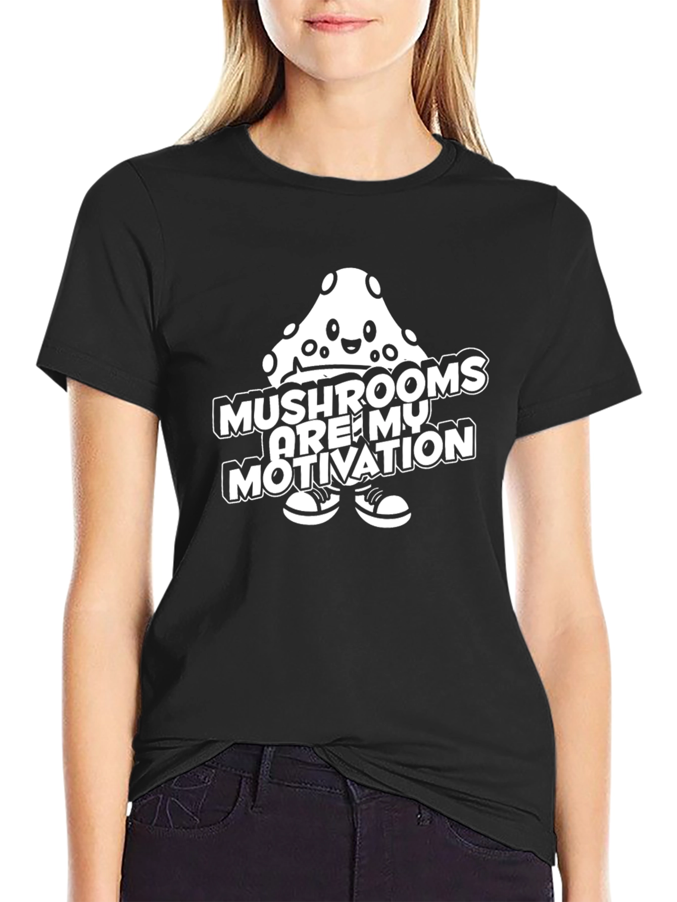 Mushrooms Are My Motivation Graphic T-Shirt