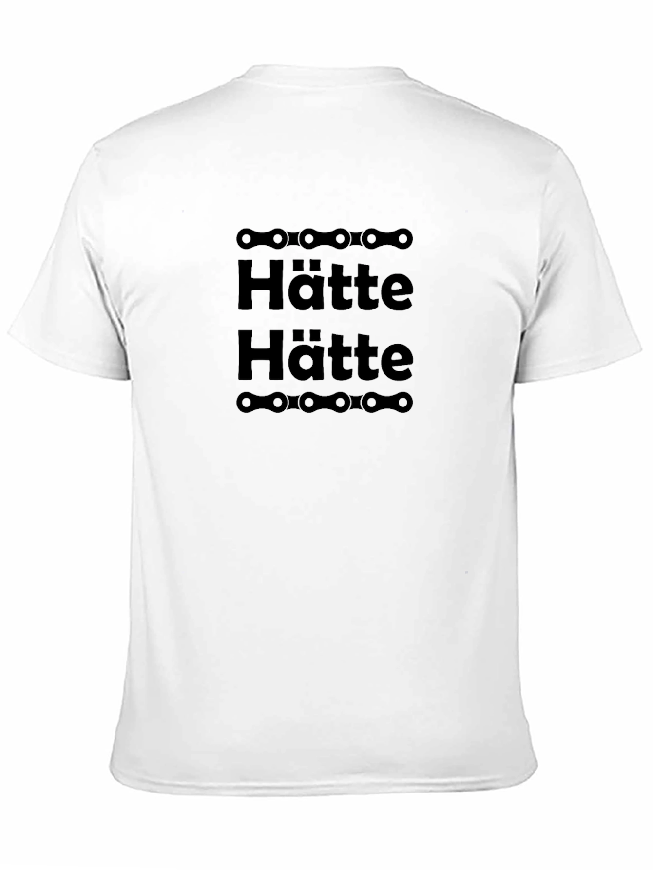 Hätte Hätte Bike Chain T-Shirt - Black