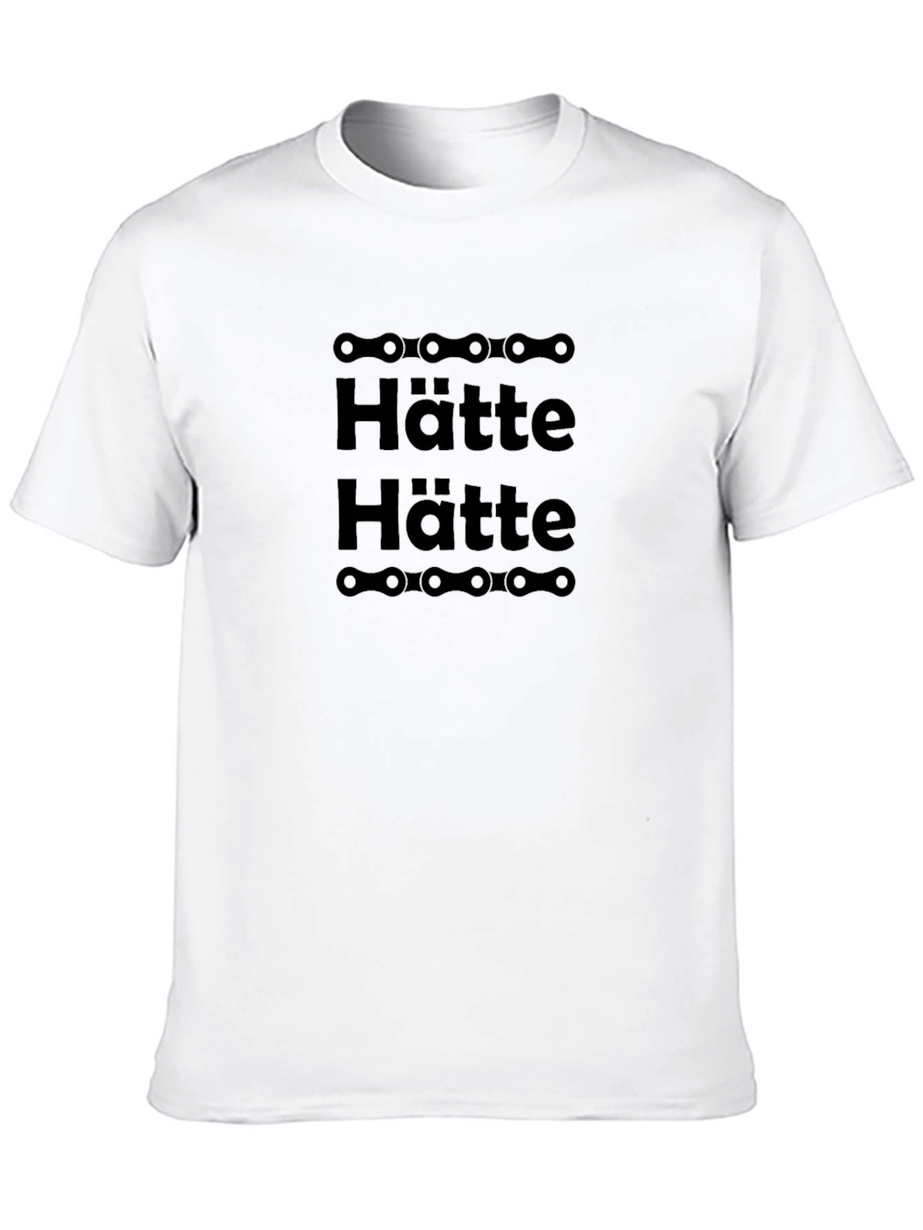 Hätte Hätte Bike Chain T-Shirt - Black