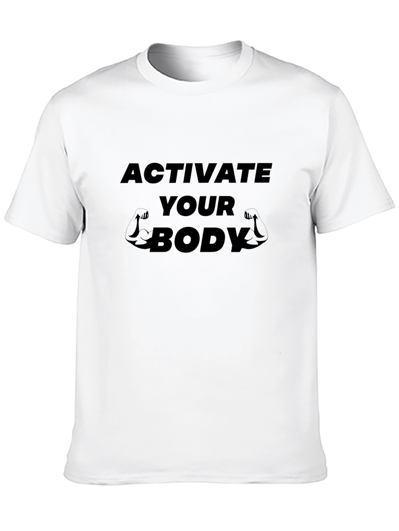 Activate Your Body Black T-Shirt