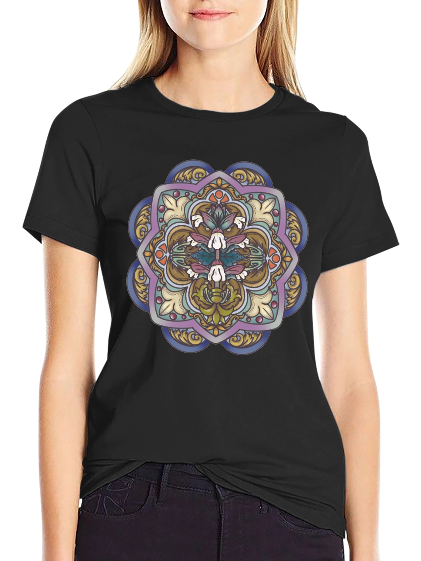 Geometric Mandala T-Shirt