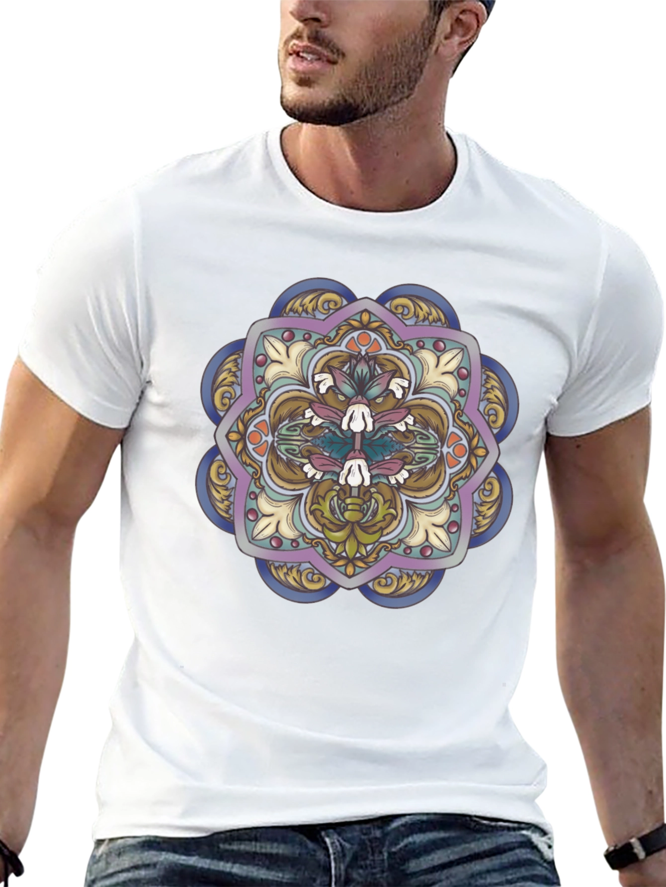 Geometric Mandala T-Shirt