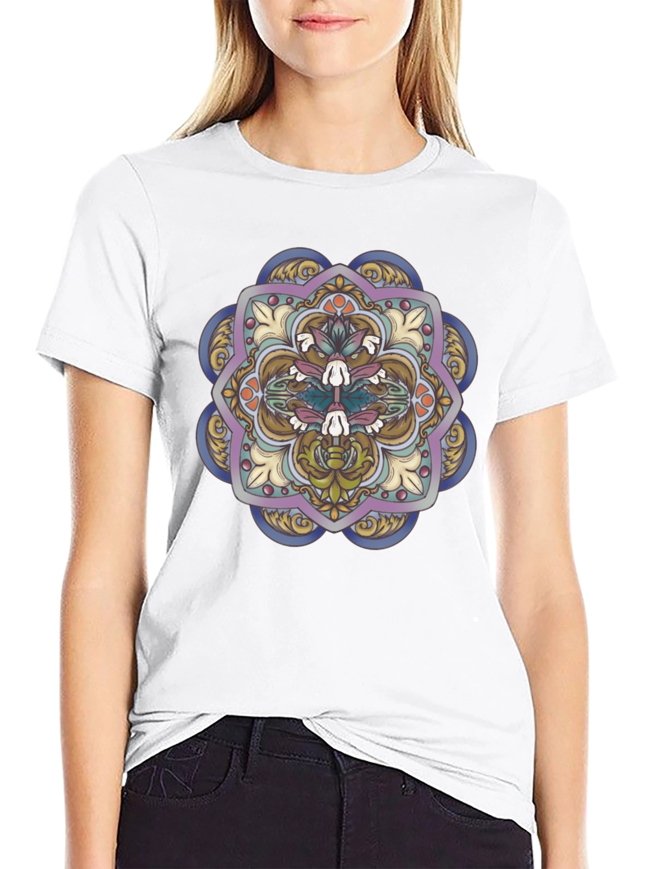 Geometric Mandala T-Shirt