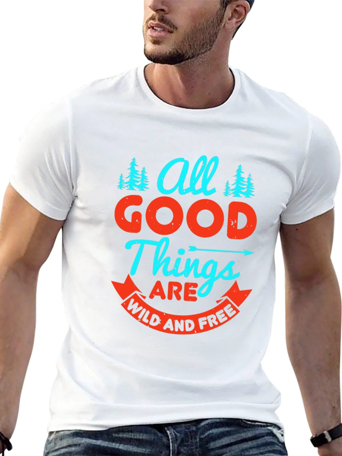 All Good Things Wild and Free Graphic Tee