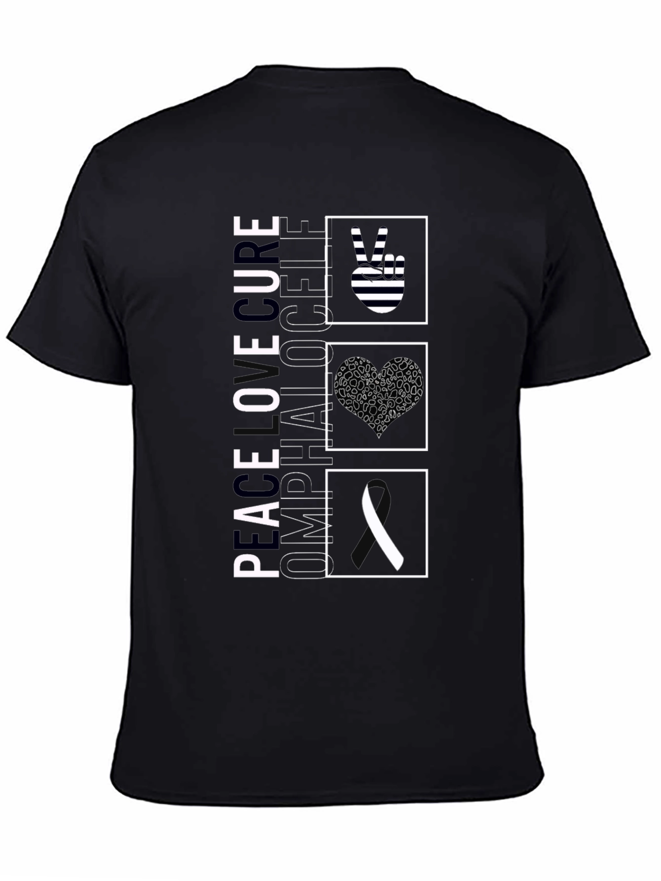 Peace Omphalocele Awareness T-Shirt