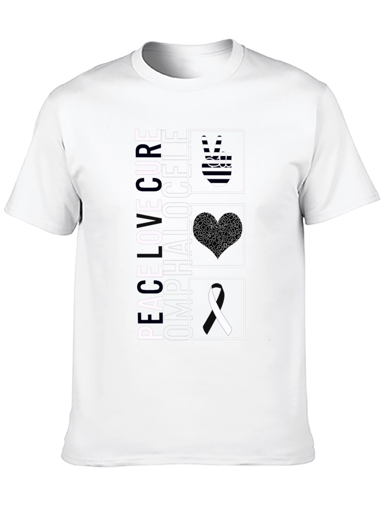Peace Omphalocele Awareness T-Shirt