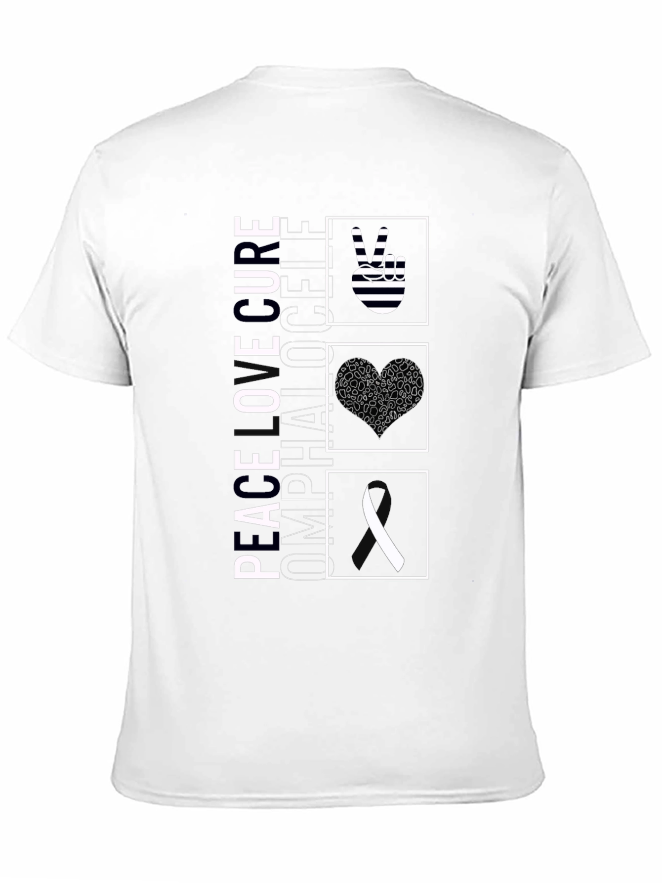 Peace Omphalocele Awareness T-Shirt