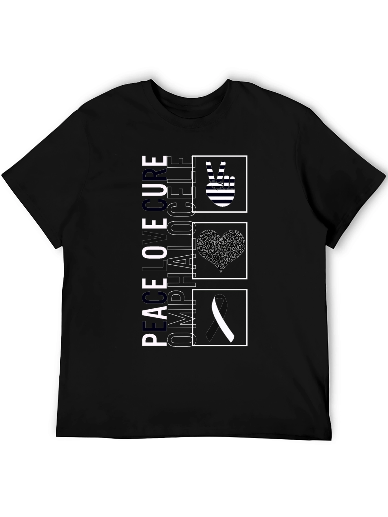 Peace Omphalocele Awareness T-Shirt