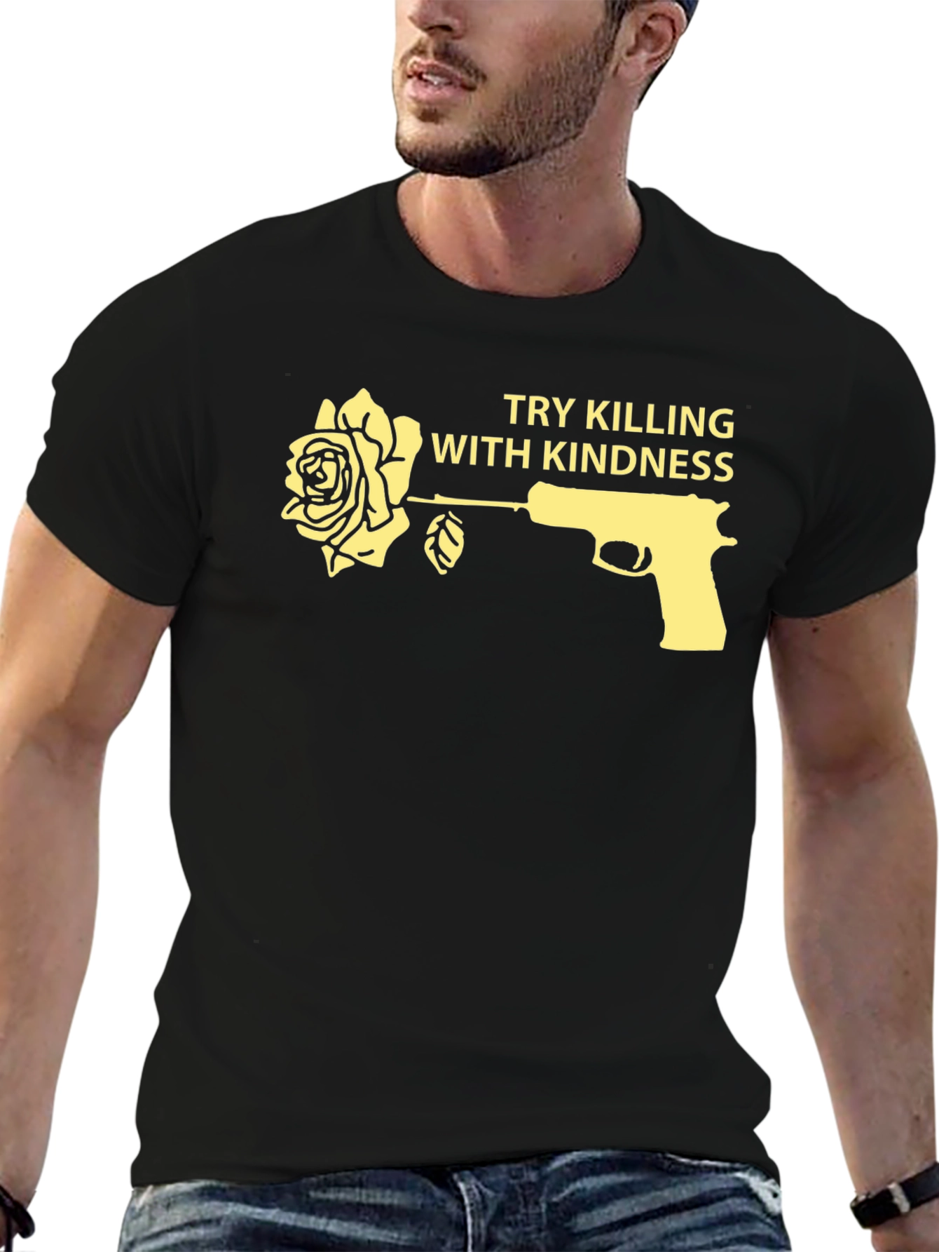 Kindness Graphic Tee - Rose and Pistol