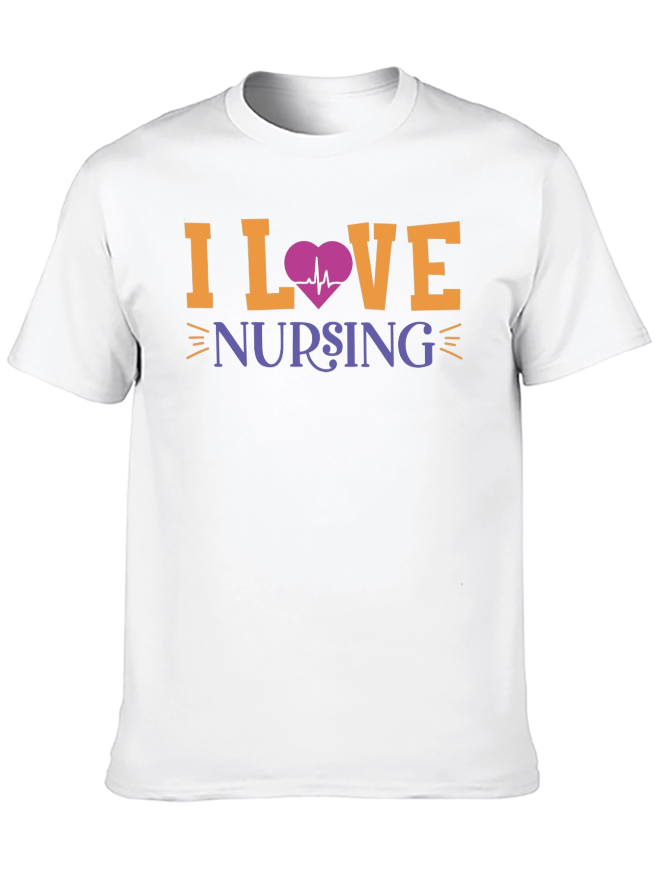 I Love Nursing Graphic T-Shirt