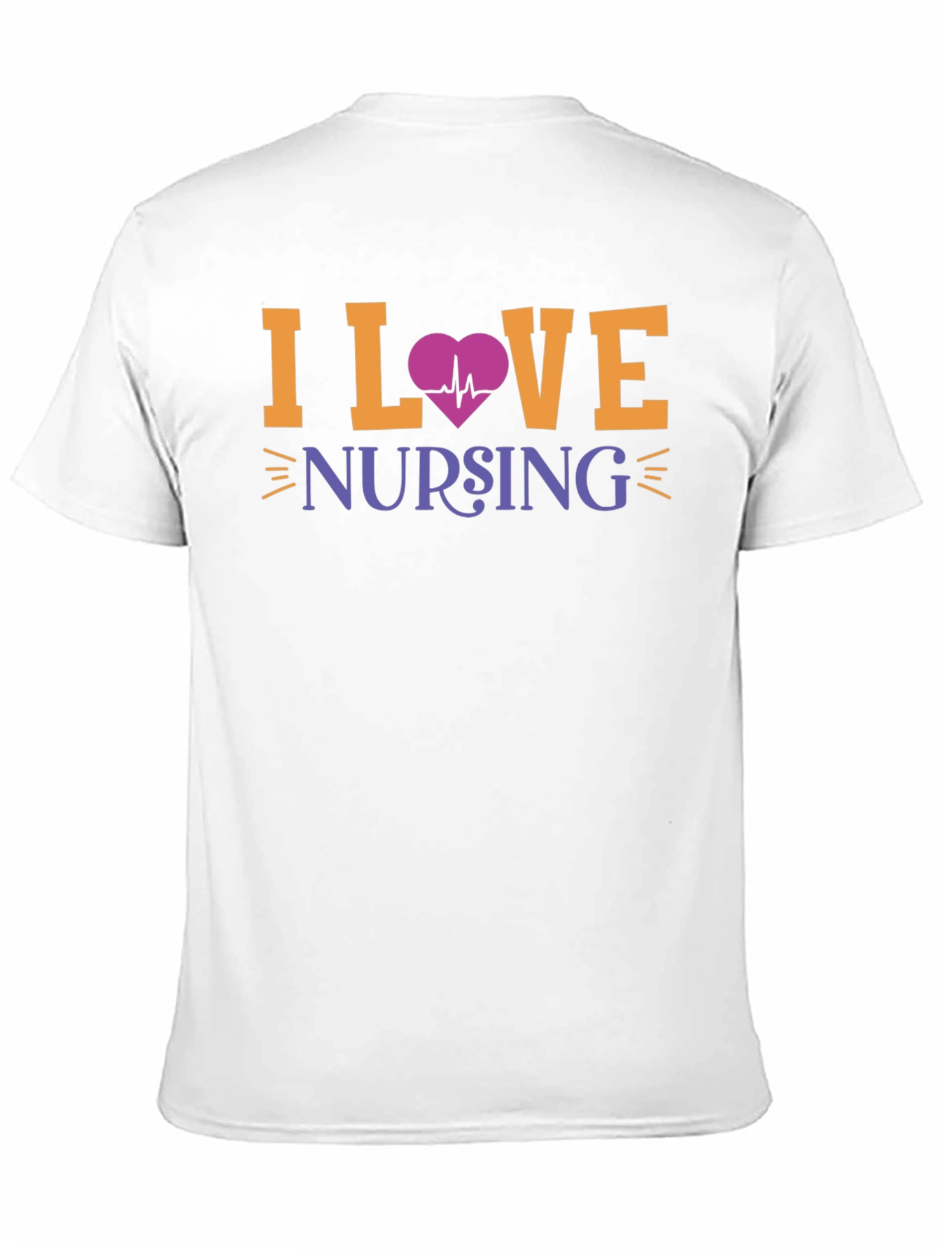 I Love Nursing Graphic T-Shirt