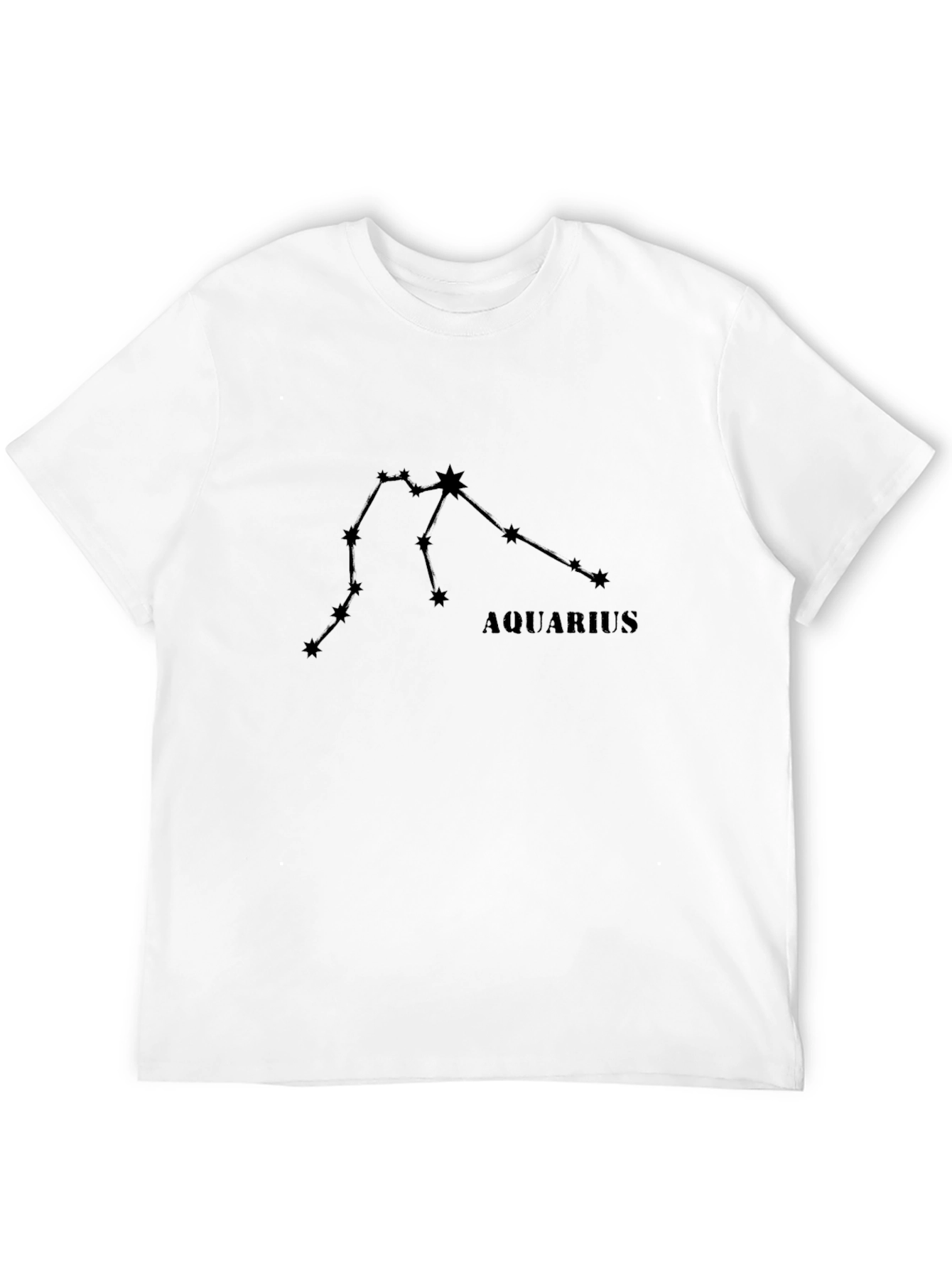 Aquarius Constellation T-Shirt - Zodiac Star Sign Tee
