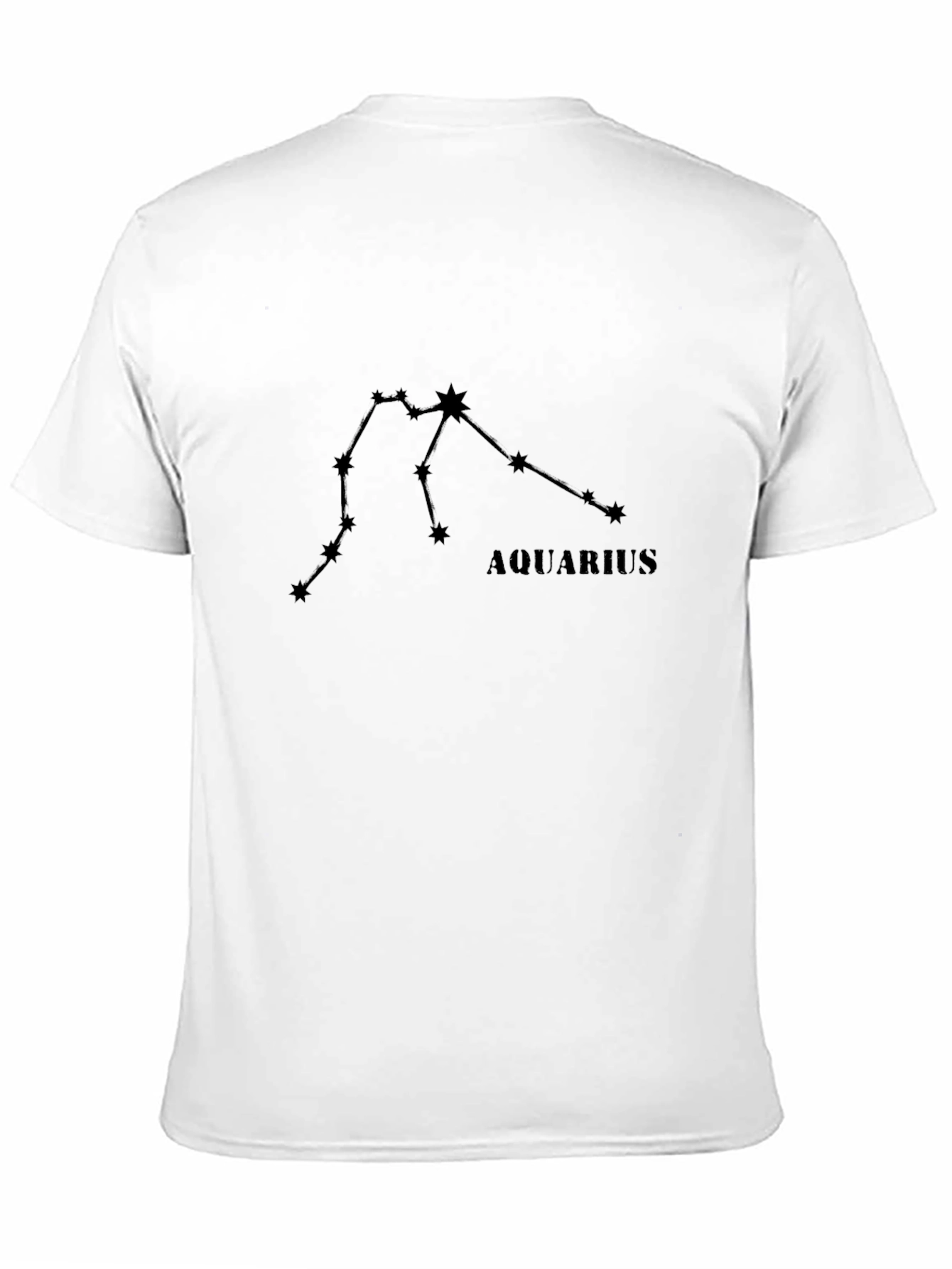 Aquarius Constellation T-Shirt - Zodiac Star Sign Tee