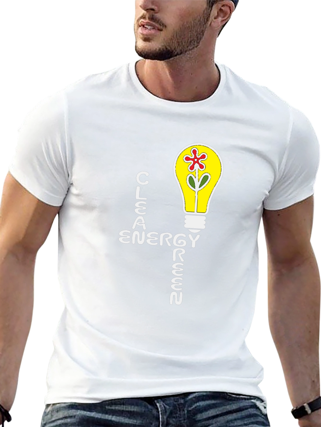 Eco-Friendly Clean Energy Green T-Shirt