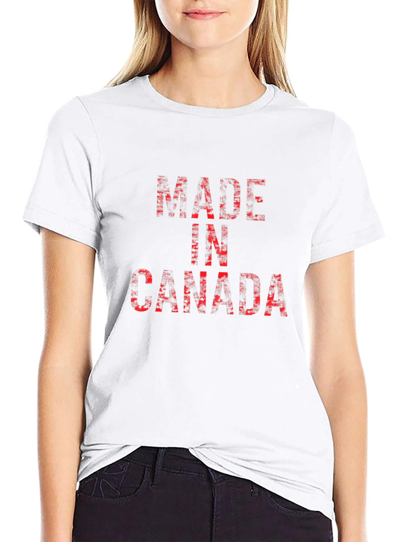 Made in Canada Black T-Shirt