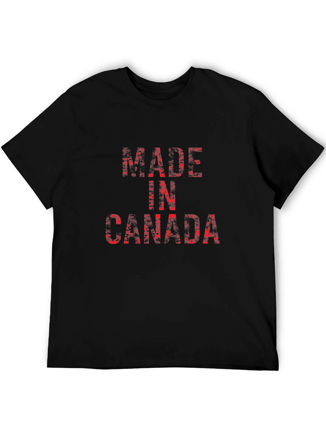 Made in Canada Black T-Shirt