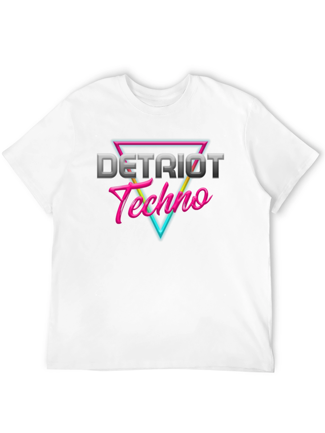 Detroit Techno Retro T-Shirt
