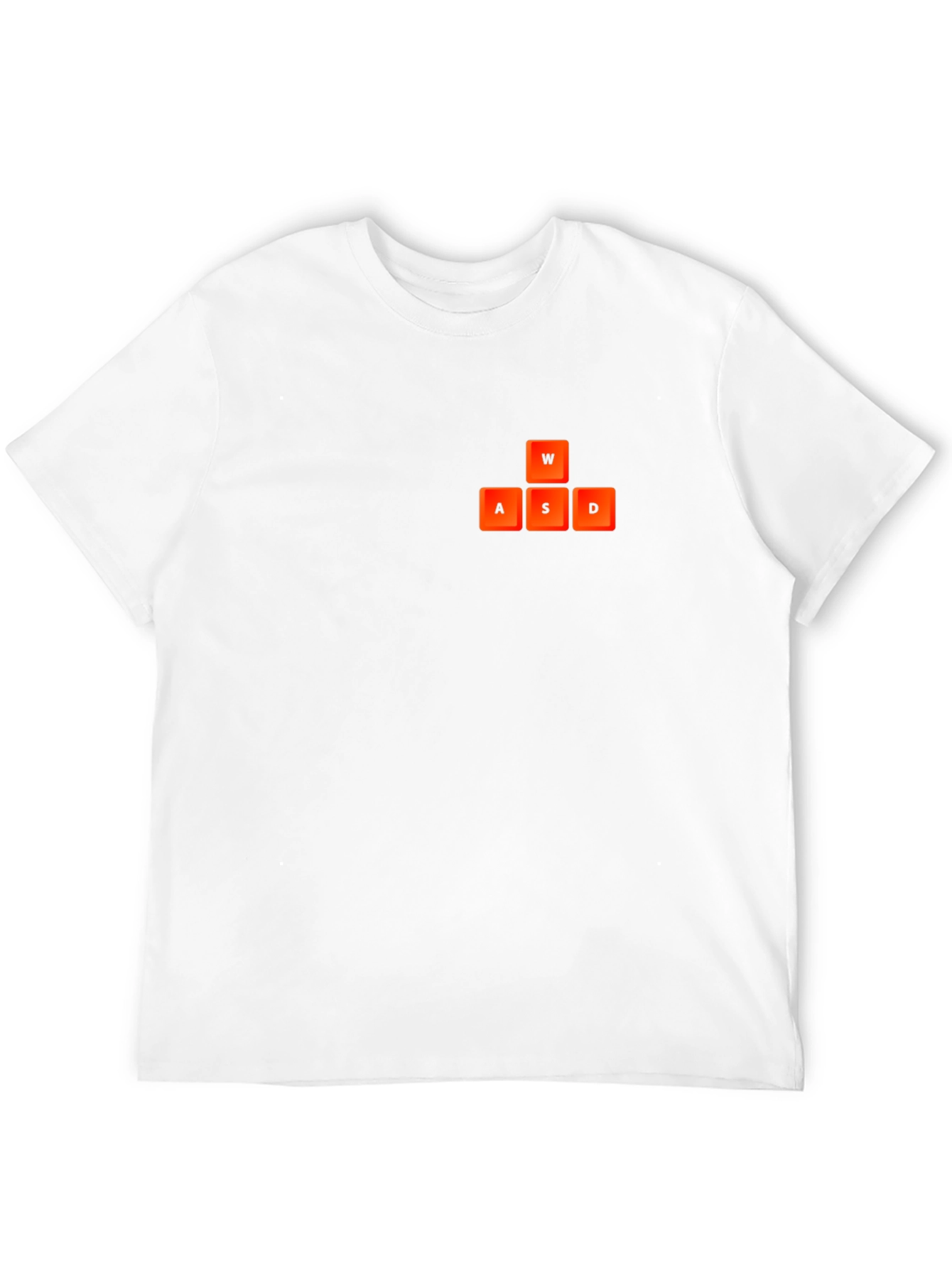 WASD Gaming Keyboard T-Shirt - Black