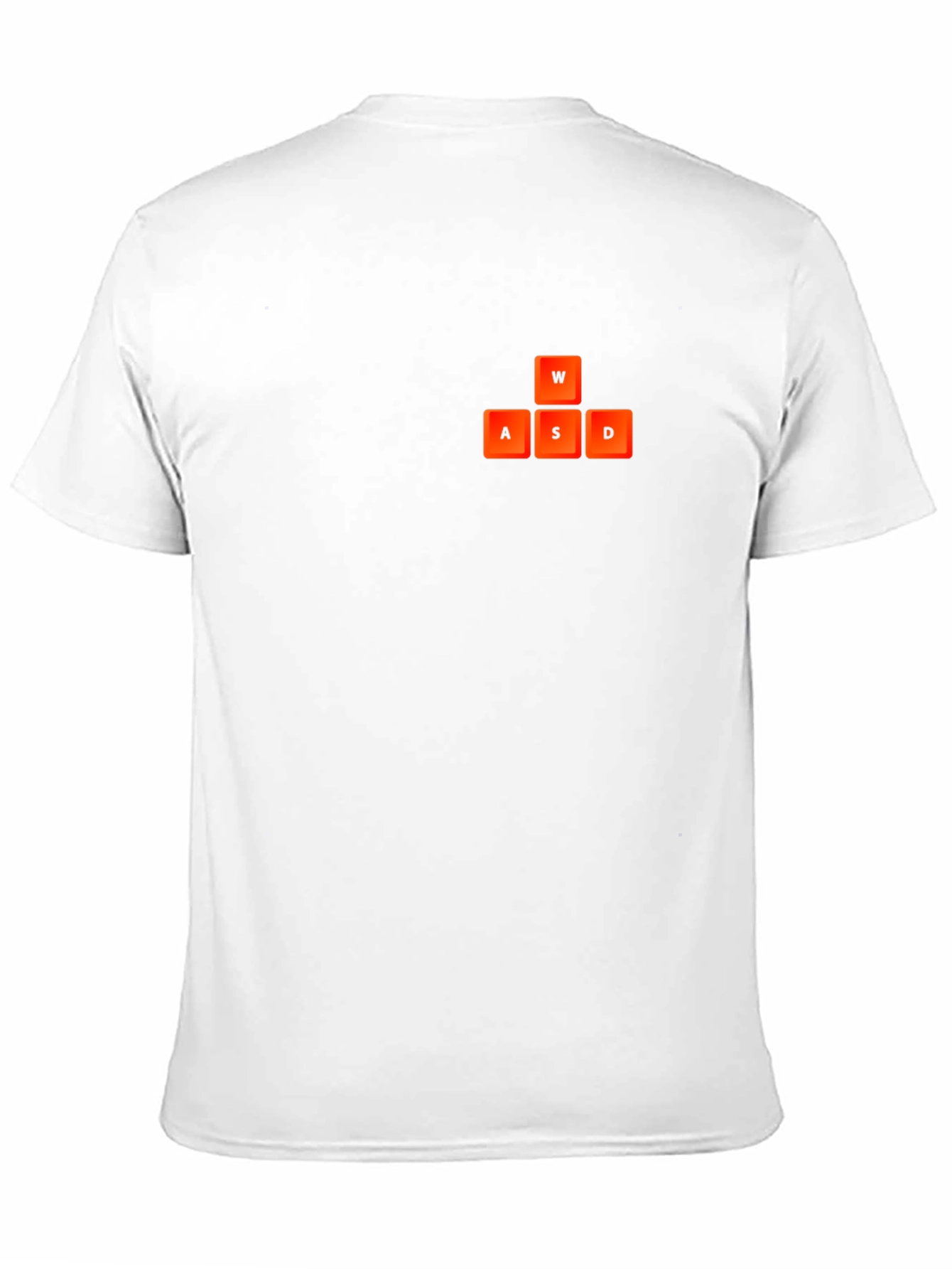WASD Gaming Keyboard T-Shirt - Black