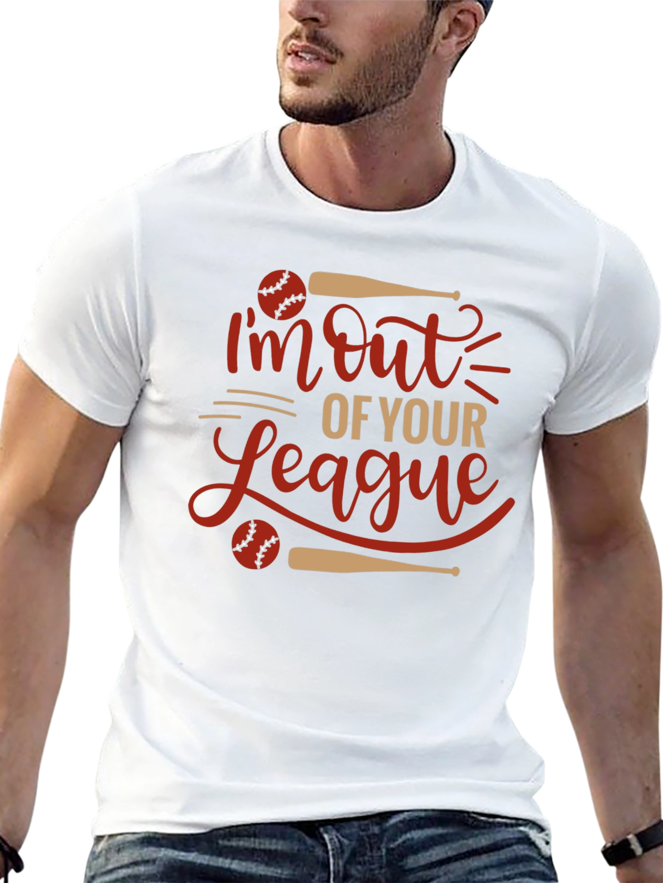 Out of Your League Graphic Tee