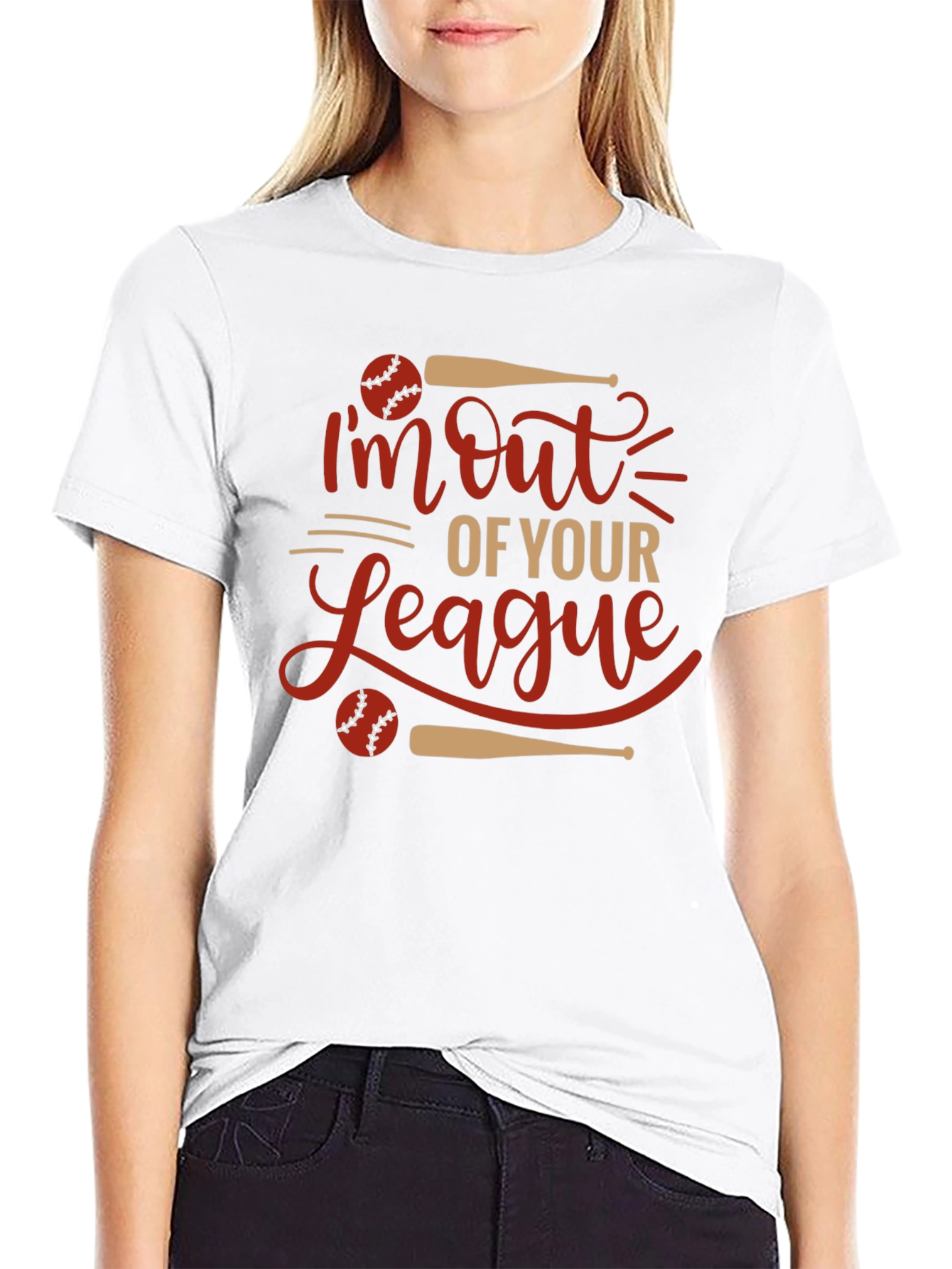 Out of Your League Graphic Tee