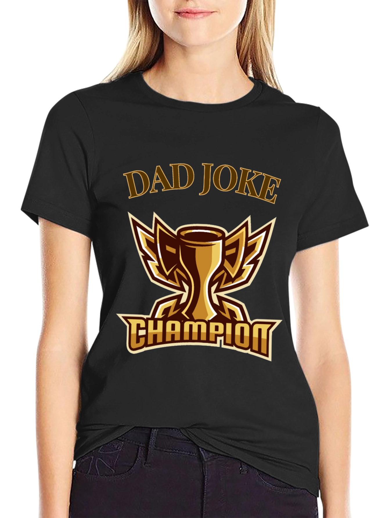 Dad Joke Champion Graphic Tee